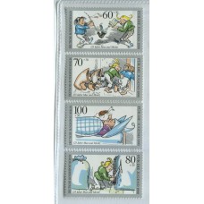 ALEMANIA OCCIDENTAL BERLIN 1990 SERIE COMPLETA DE ESTAMPILLAS NUEVAS MINT 13 EUROS